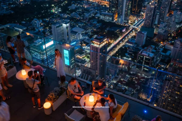 Смотровая площадка в башне Маханакхон в Бангкоке (King Power Mahanakhon)